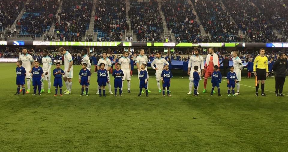 04/10/2017 - San Pablo Aztecas Juniors at the Earthquakes Game
